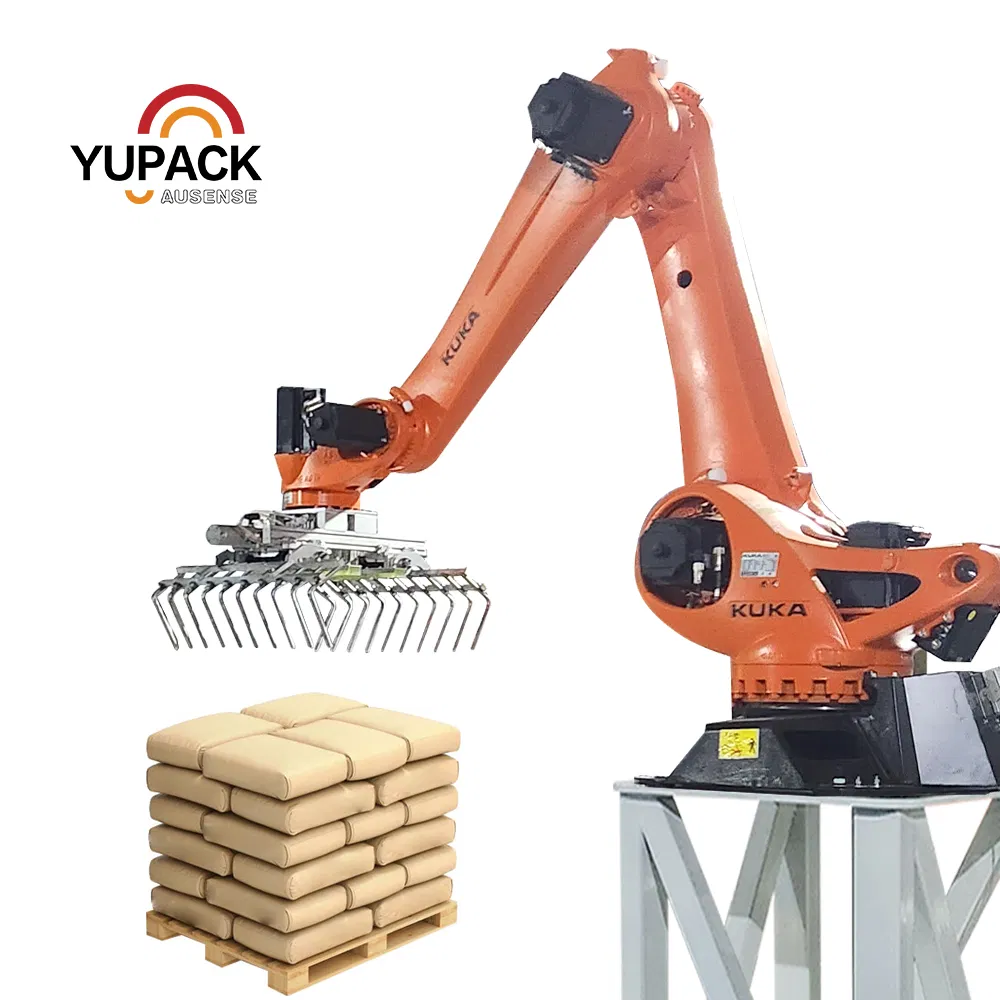 Automatic Robot Bag Palletizing Equipment Bag Palletizing System for Cement