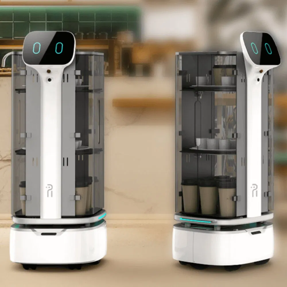 New Arrival Hotel Restaurant Food Delivery Robot Intelligent Robot Self-Service Robot