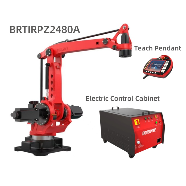 China Supplier Heavy Load Robot Borunte Brtirpz2480A 80kg