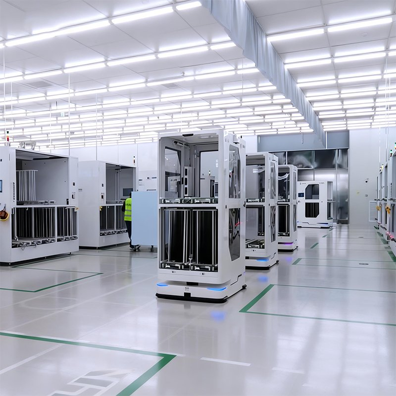 High-Capacity 400kg Automated Guided Vehicle with Laser Navigation