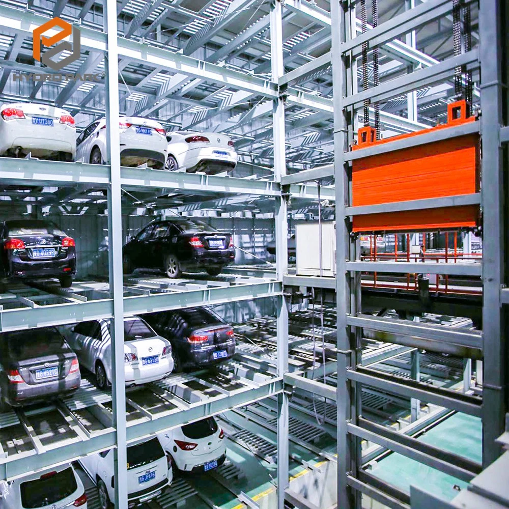 Robot Parking Shelf System Car Stacking System