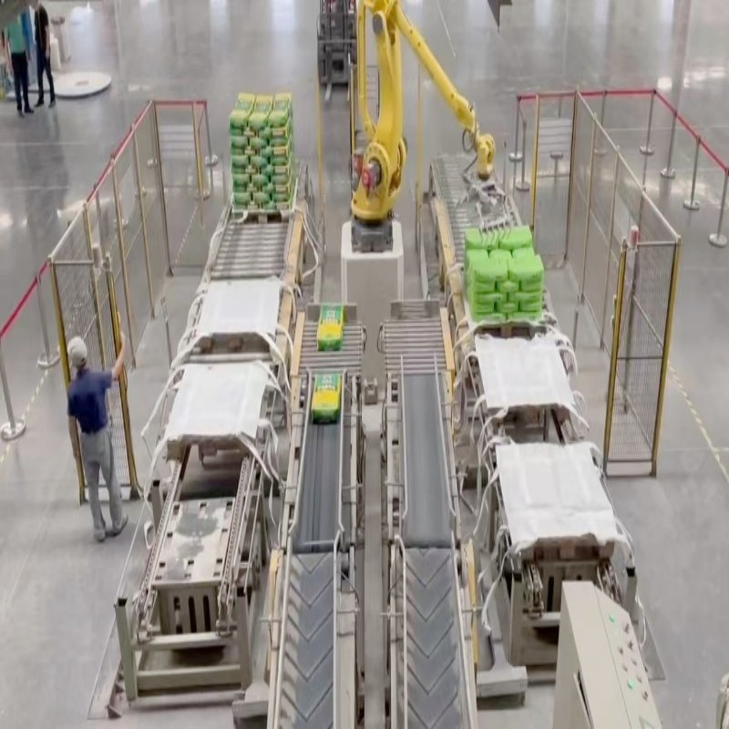 Fully Automatic Smart Robotic Palletizing System for Fast and Precise Handling