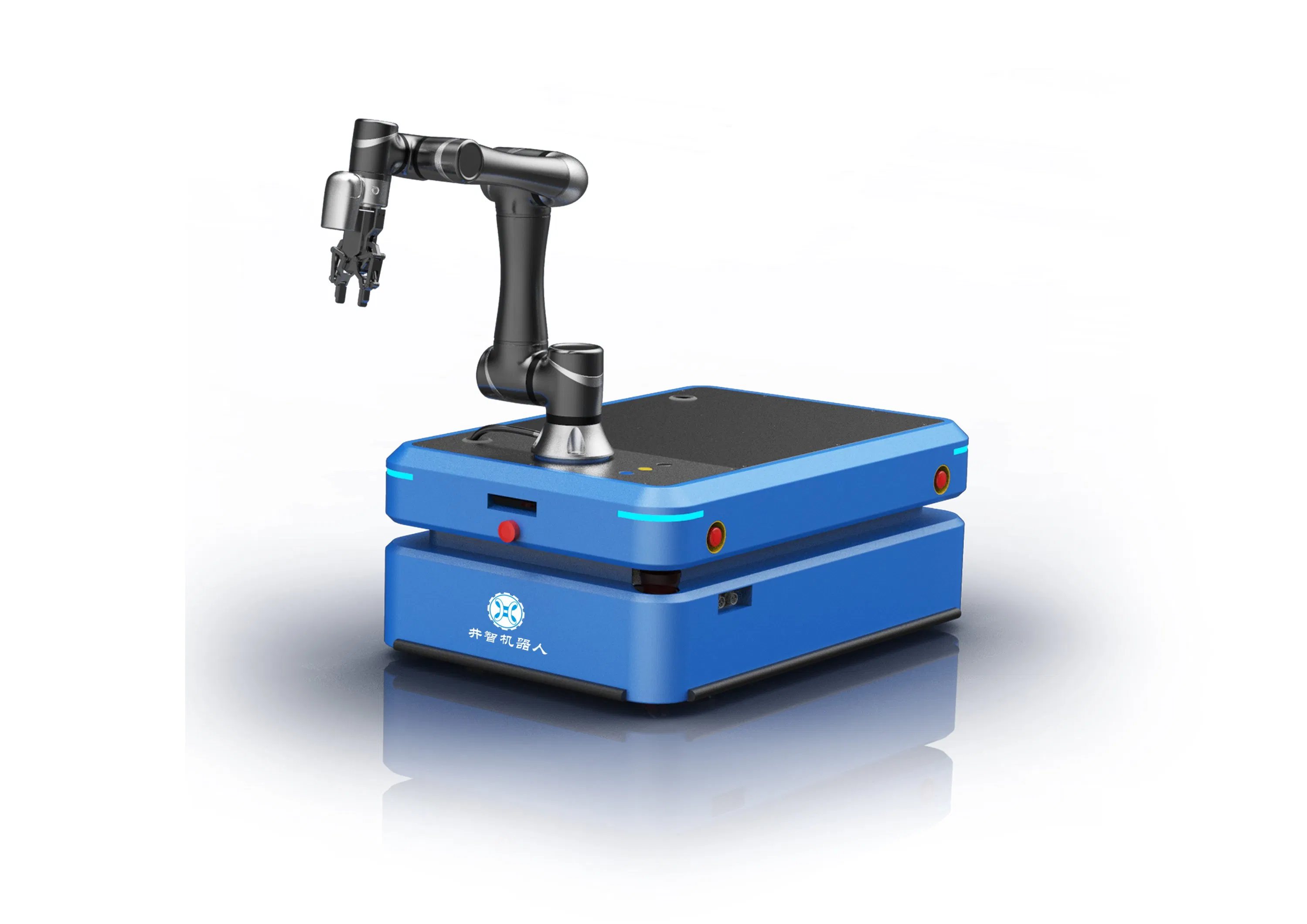 Collaborative Automated Agv/AMR Robot with Industrial Robot Arm