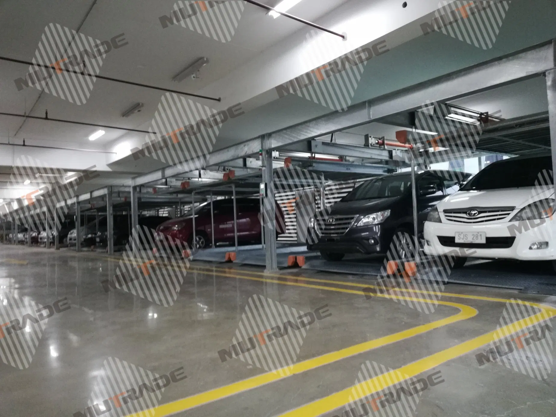 Smart Robot Semi Automatic Car Auto Puzzle Parking System