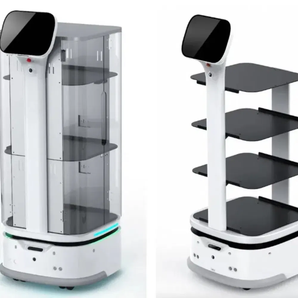 New Arrival Hotel Restaurant Food Delivery Robot Intelligent Robot Self-Service Robot