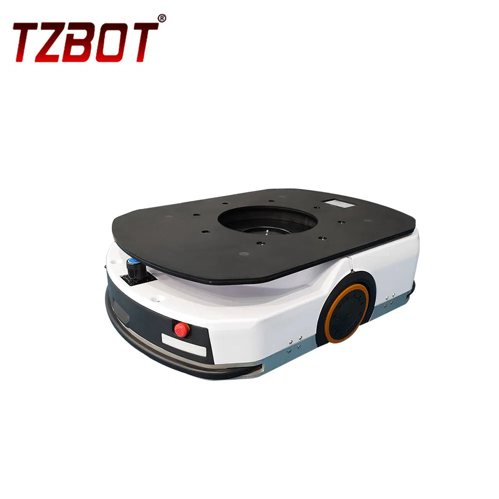 Tzbot Laser Guided 600kg Carry Capacity AMR Autonomous Mobile Robot with 360 Degree Rotary Lifting Device