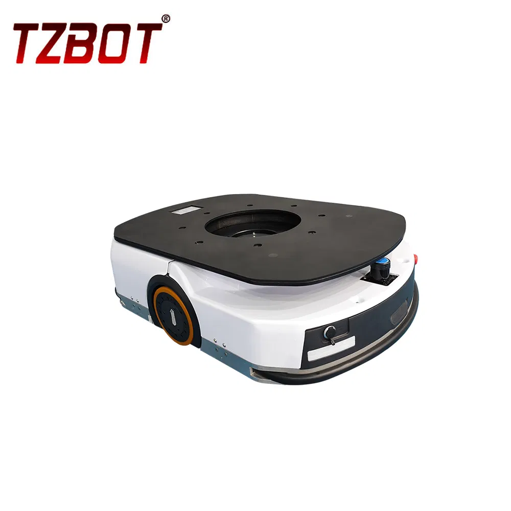 Tzbot Laser Guided 600kg Carry Capacity AMR Autonomous Mobile Robot with 360 Degree Rotary Lifting Device