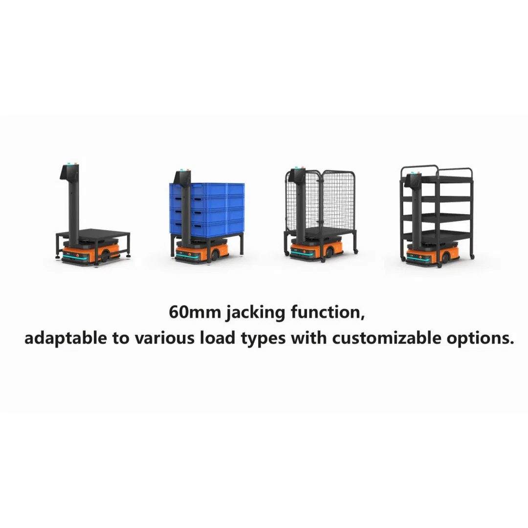 Autonomous Mobile Robot AMR Agv Robotwith Obstacle Avoidance for Warehouse and Factory Material Handling
