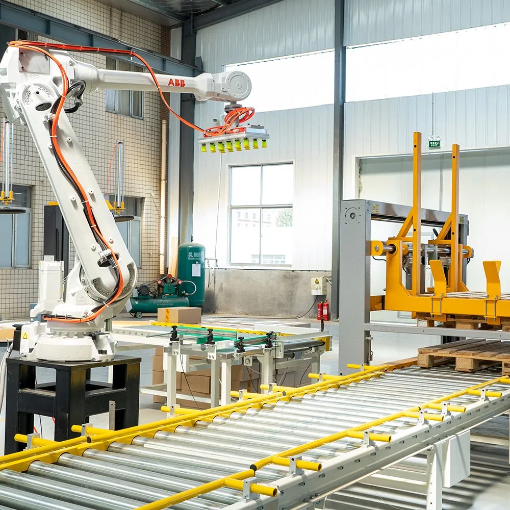 Hopdevice ABB660 Industrial Robot Palletizing and Depalletizing Stacking Smart Solutions