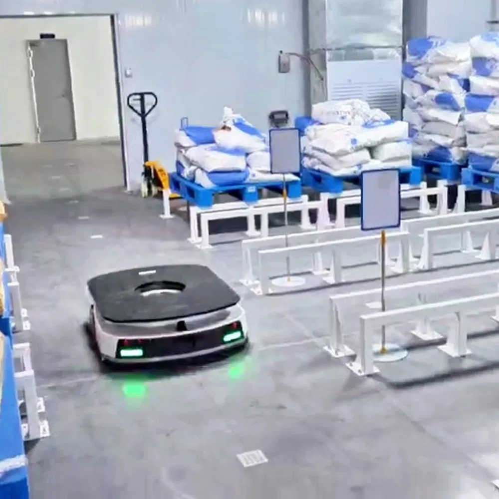 Autonomous Mobile Robot with 1500kg Payload for Factory Logistics Transport