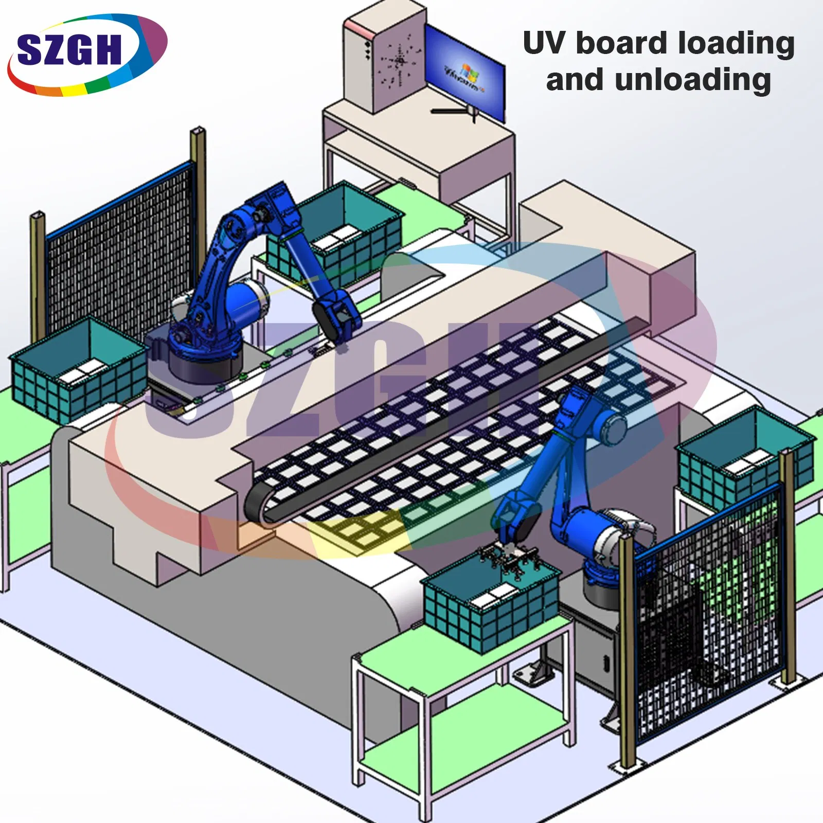 SZGH T1600 10kg Robot Arm for Warehouse Picking Automation