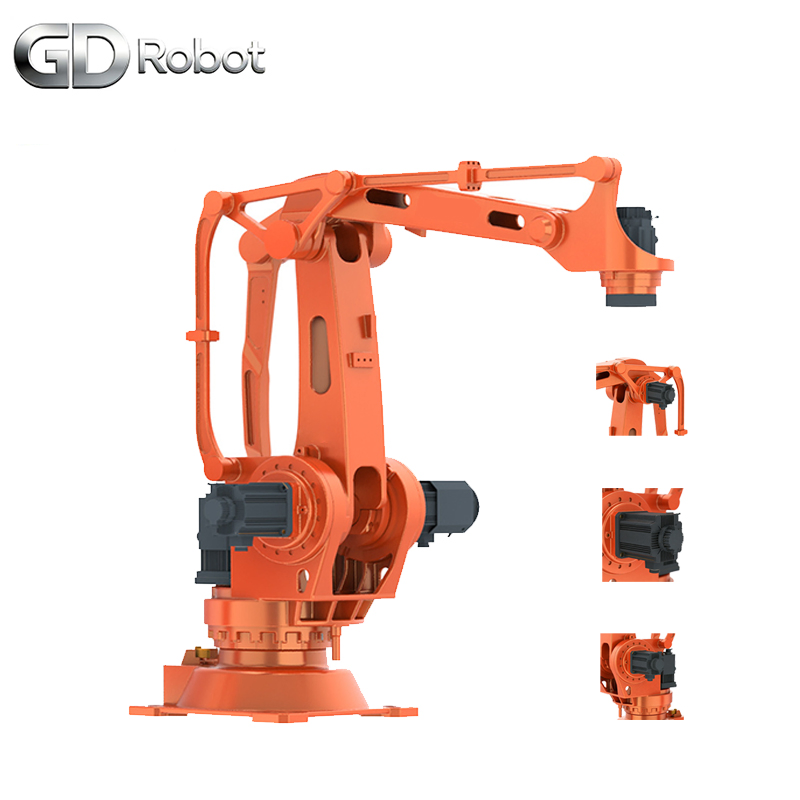 High Performance Palletizing Robot 2400mm Reach 120kg 4 Axis Robot Palletizer Stable Automatic Palletizer Robot for Logistics System