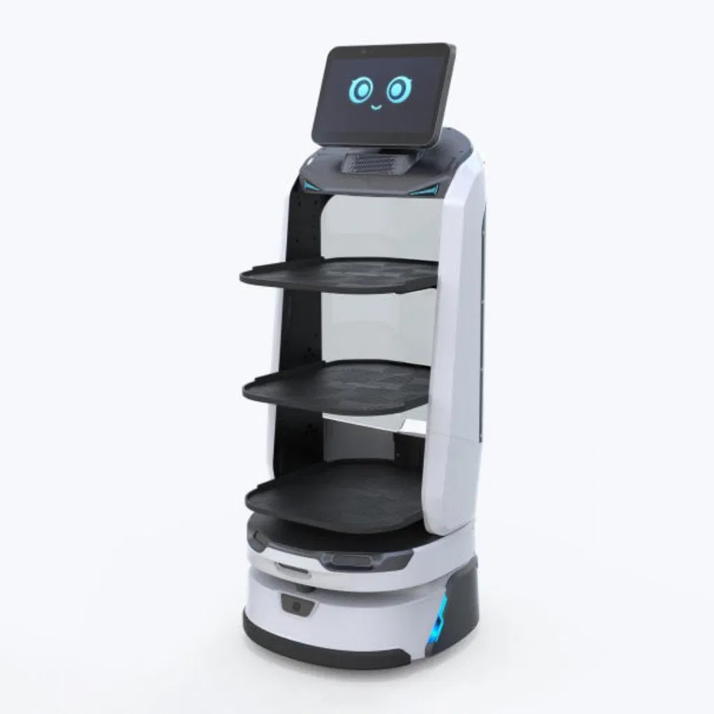 Large Intelligent Robot for Automatic Food Delivery Hotel Catering Commercial Customer Service Robots