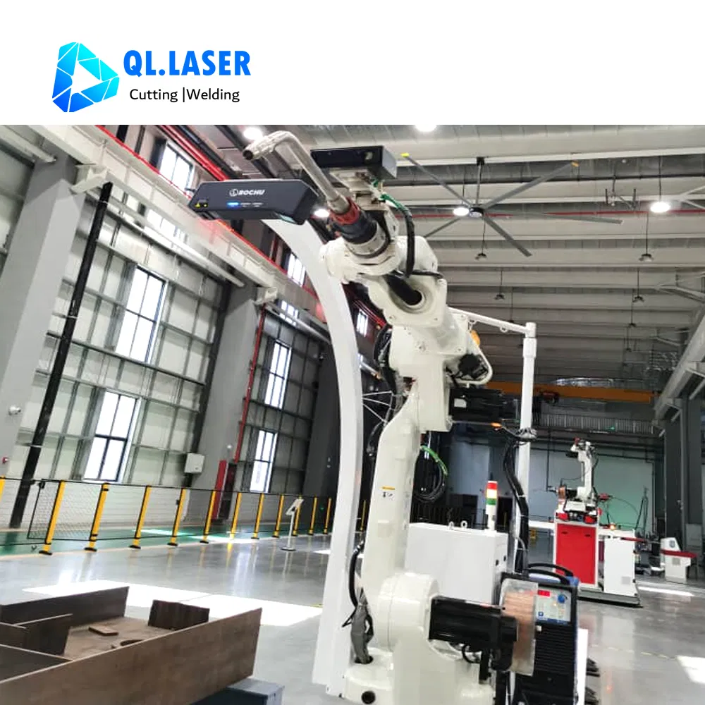 7axes Track Auto Robotic Welder System for Steel Fabrication