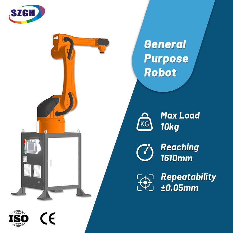 SZGH T1600 10kg Robot Arm for Warehouse Picking Automation