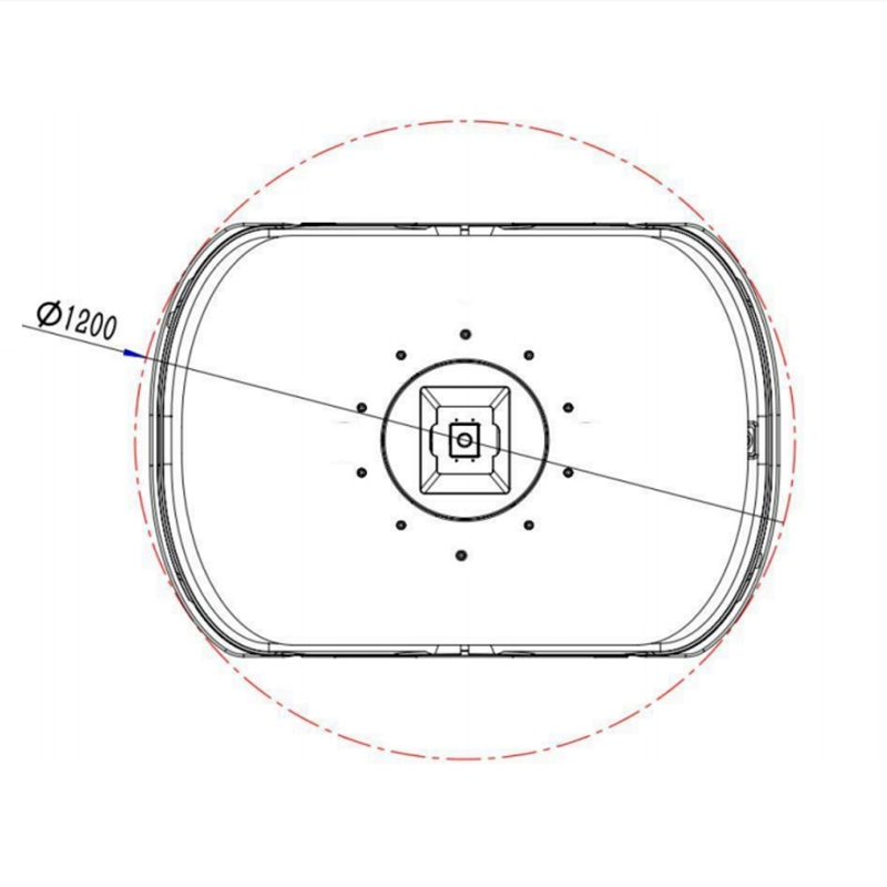 Transporter Mobile Heavy Load Agv Robot Automated Guided Vehicle for Warehouse and Logistics Industry