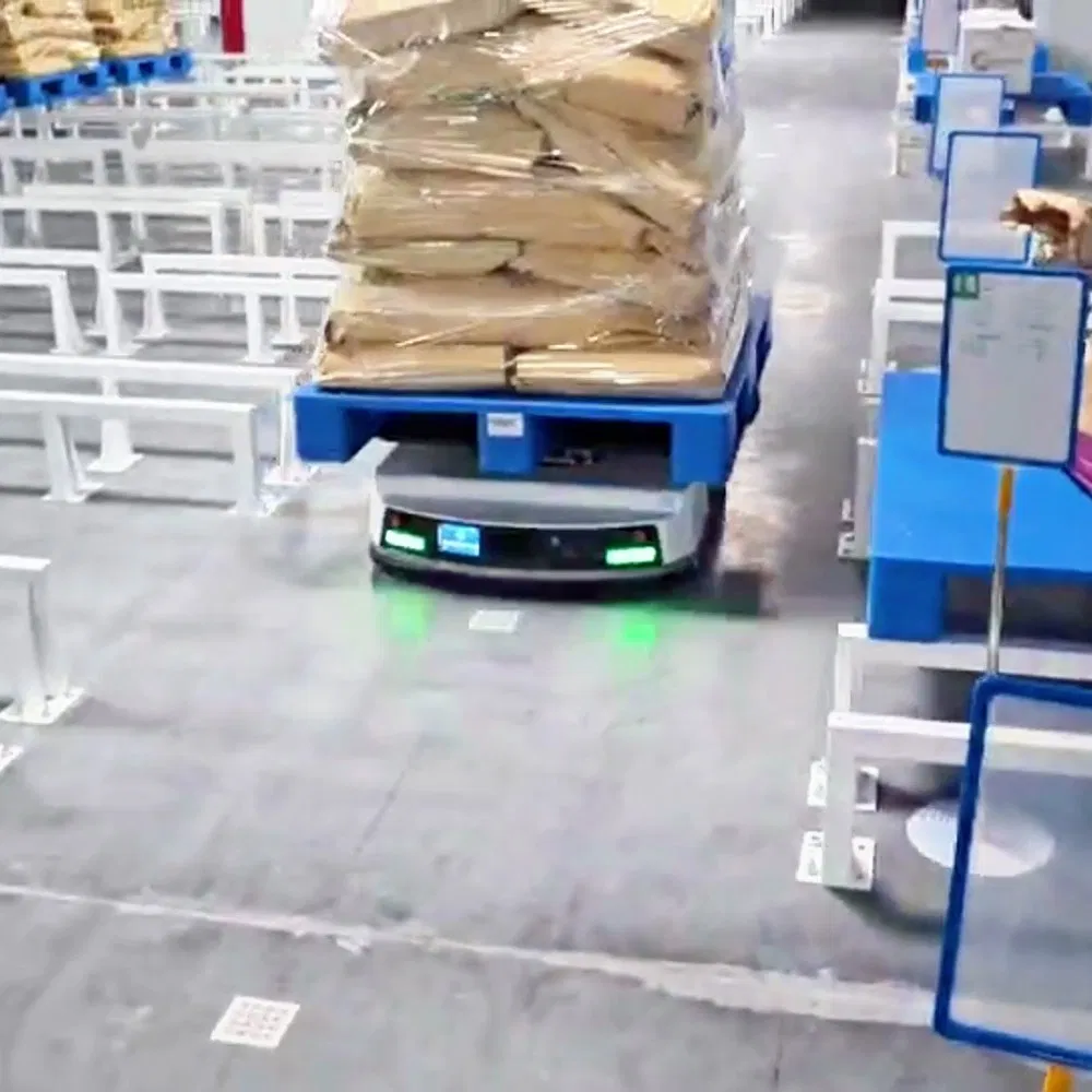 Autonomous Mobile Robot with 1500kg Payload for Factory Logistics Transport