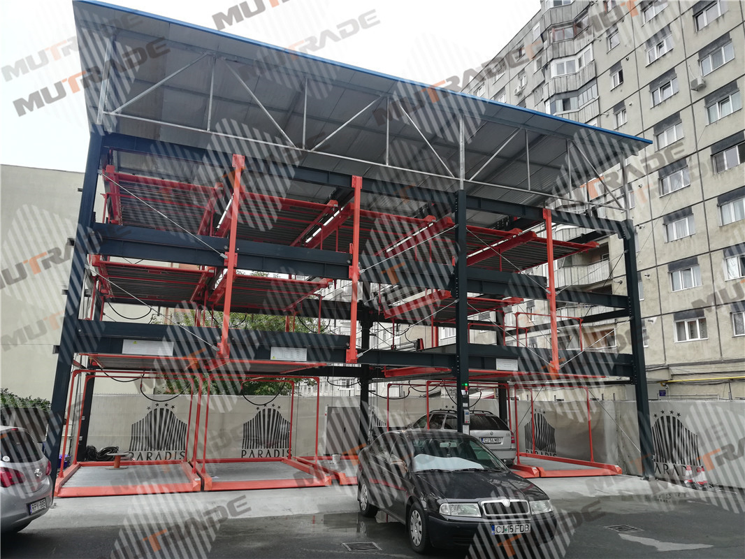 Smart Robot Semi Automatic Car Auto Puzzle Parking System