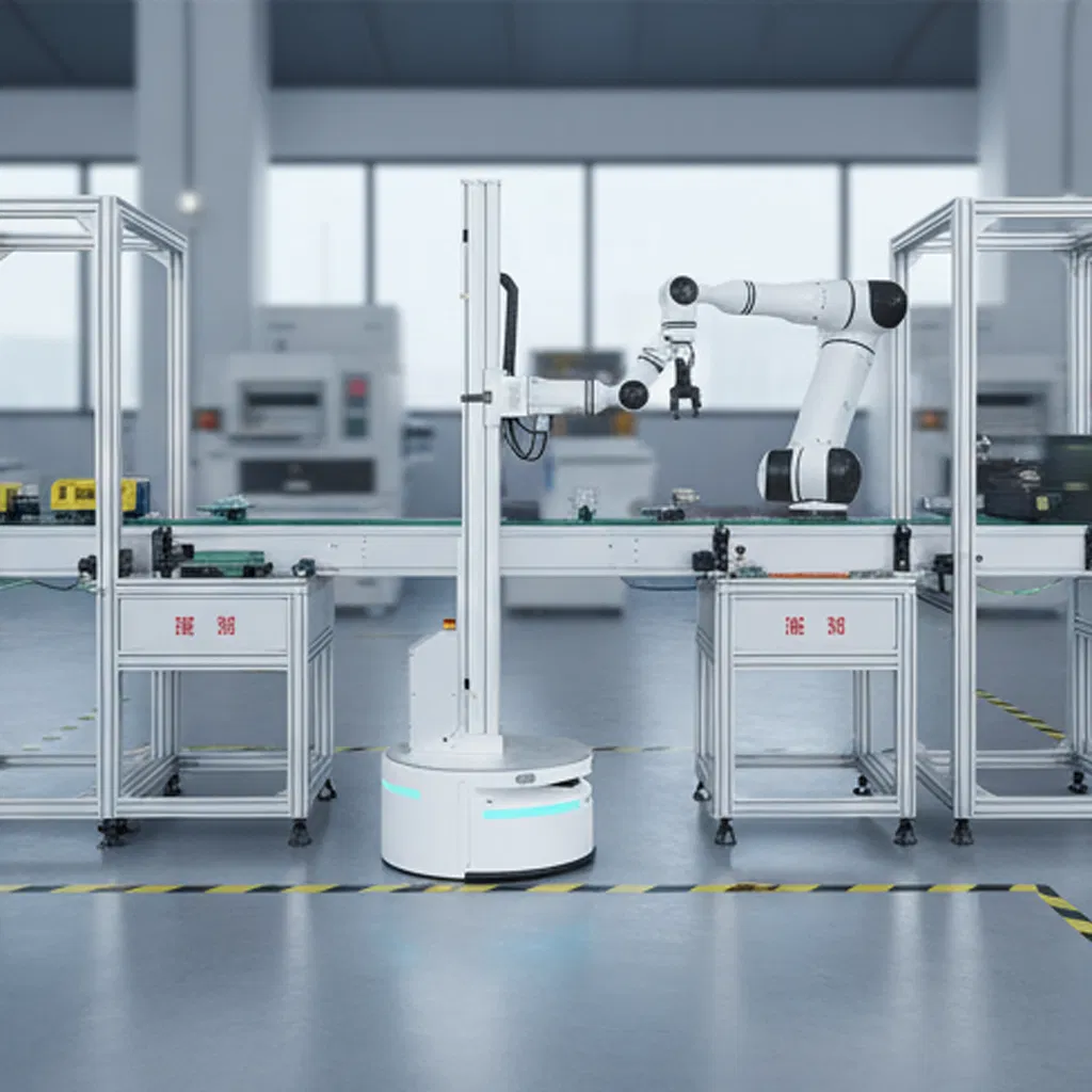 Compound Lifting Robot Collaborative Warehouse Work Robots