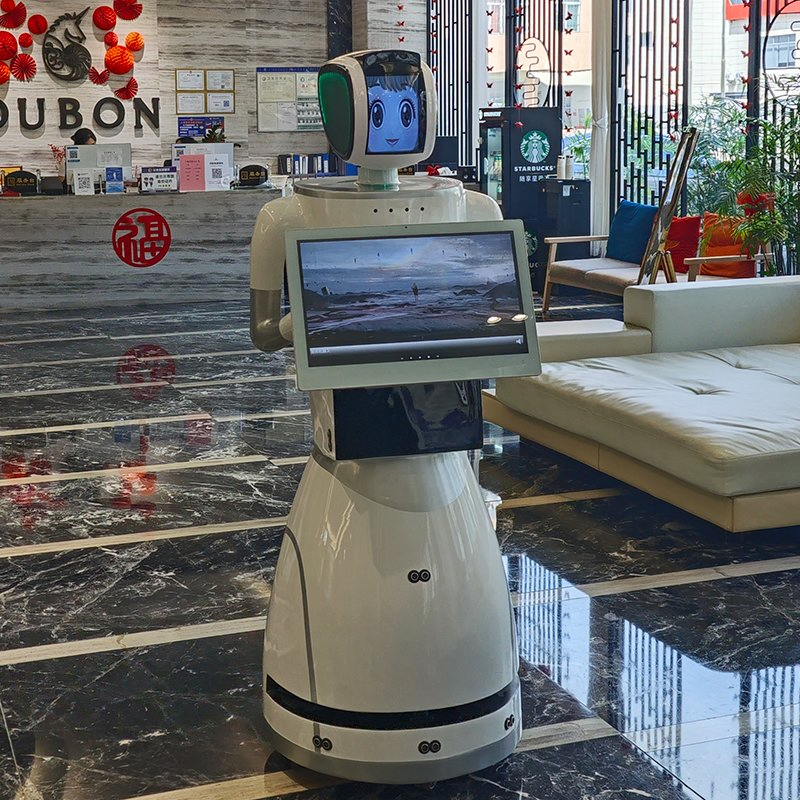 Multi-Language Support Voice Control Smart Navigation Yinyin Robot