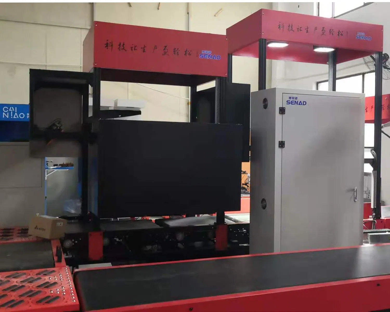 Fully Automatic Sorter Conveyor Swivel Wheel Sorter Dws Sorting System