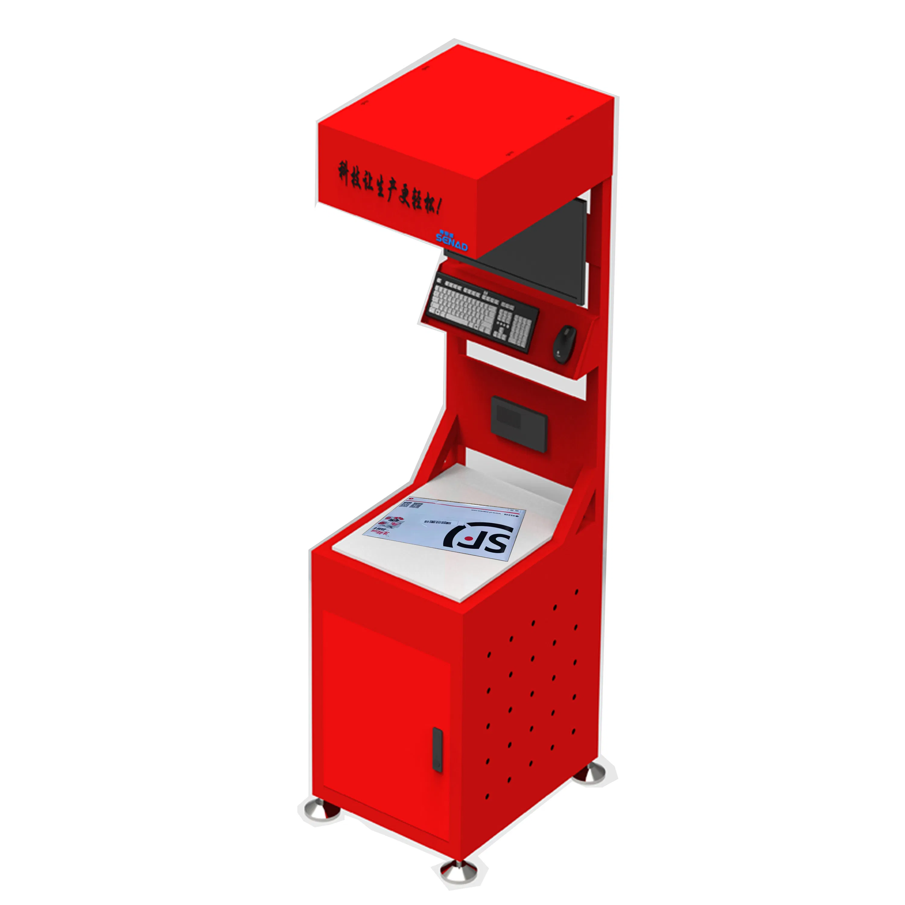 Dws Sorting System Package Weigh Scale and Volume Measuring Static Scanner