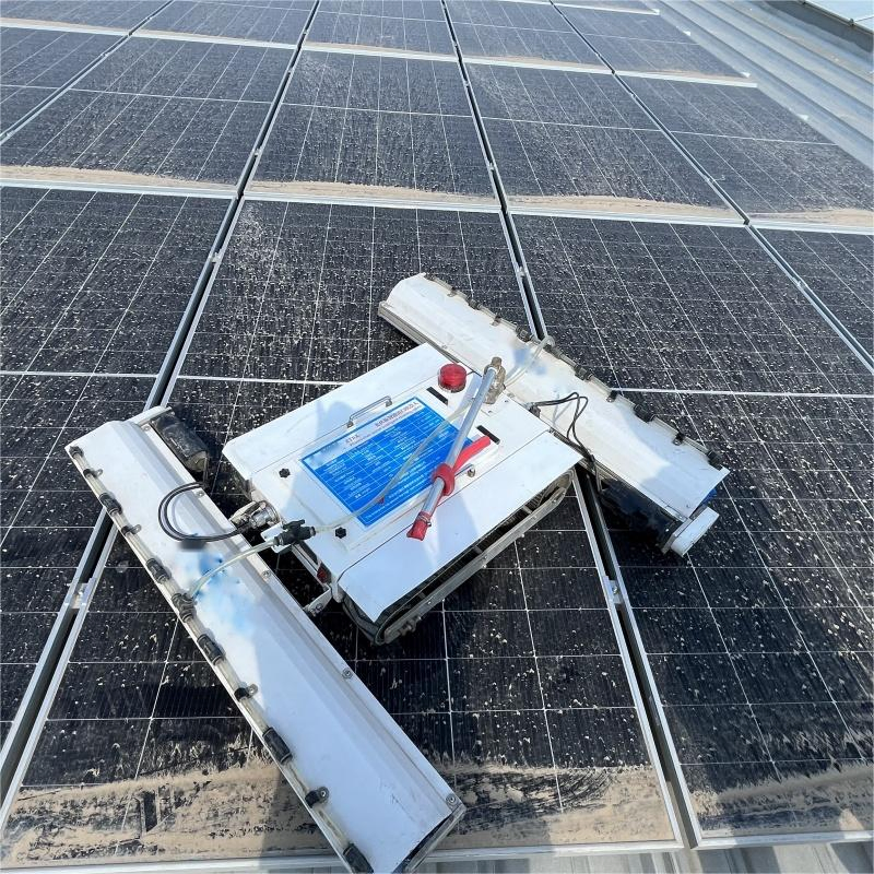Low Consumption Ai-Driven Lightweight Autonomous PV Railed Cleaning Robot