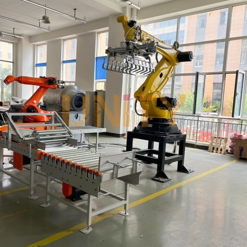 High-Performance Industrial Robot Arm System Robotic Palletizer for Heavy Load Palletizing and Stacking Solutions