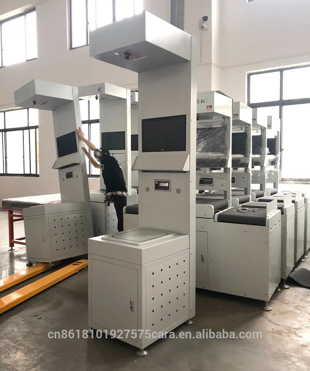Static Dws Sorting System Package Weigh Scale and Volume Measuring