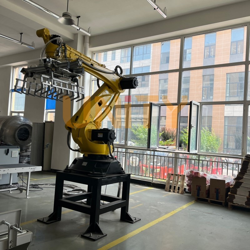 High-Performance Industrial Robot Arm System Robotic Palletizer for Heavy Load Palletizing and Stacking Solutions