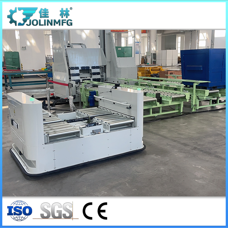 Backpack Roller Automated Guided Vehicle Transportation Cart Carry Cart