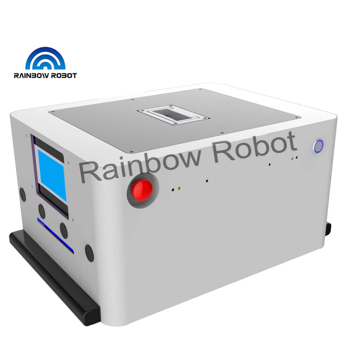 Industrial Outdoor Magnetic Tape Navigation Autonomous Delivery Mobile Handling Agv Warehouse Robot