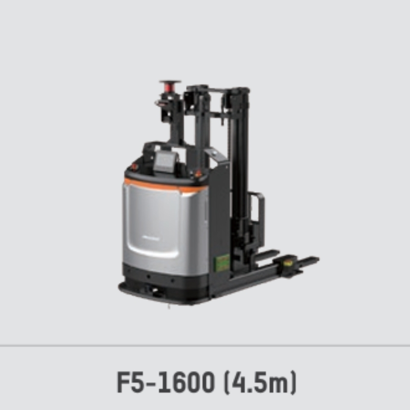 1600kg 4.5m EU Standard Pallet Transport Stacking Warehouse Agv AMR Forklift Mobile Robot