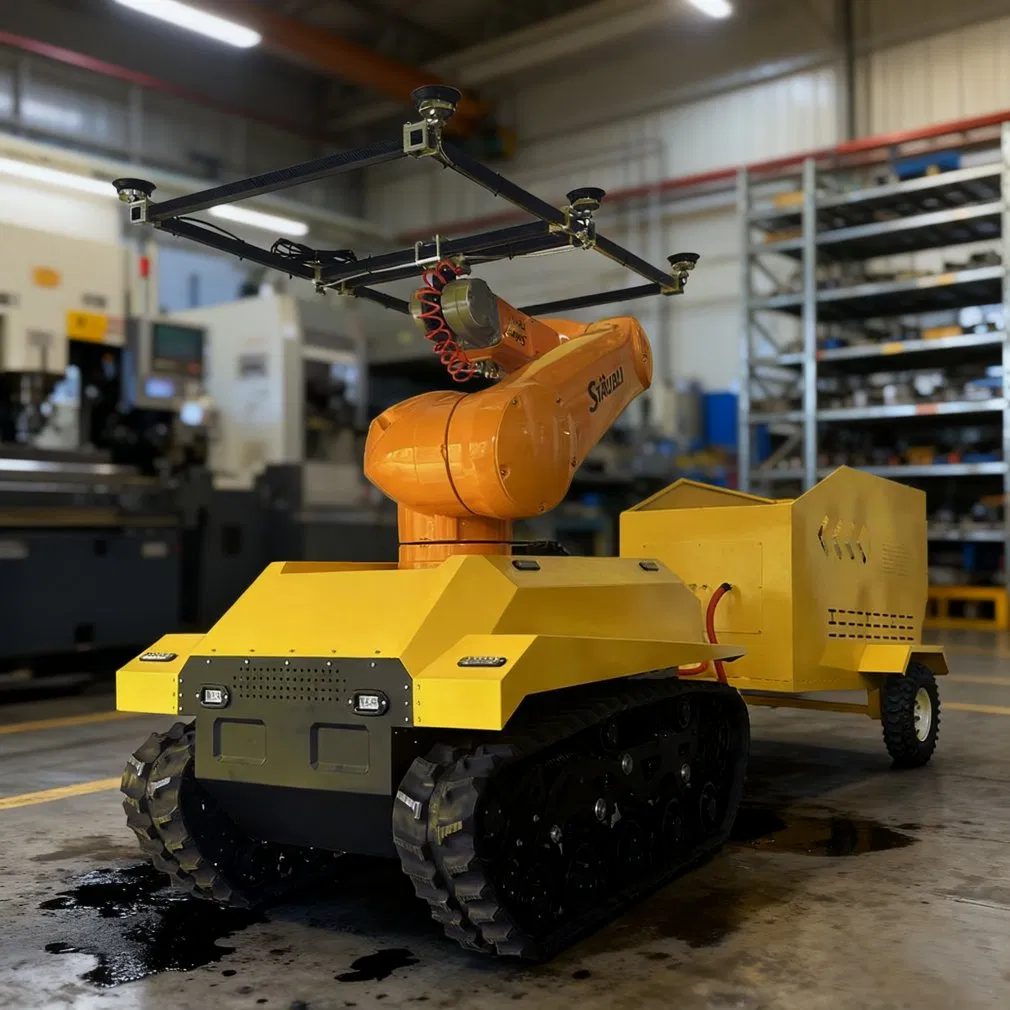 Ai-Driven Solar Panel Intelligent Installation Millimeter-Level Positioning Robot