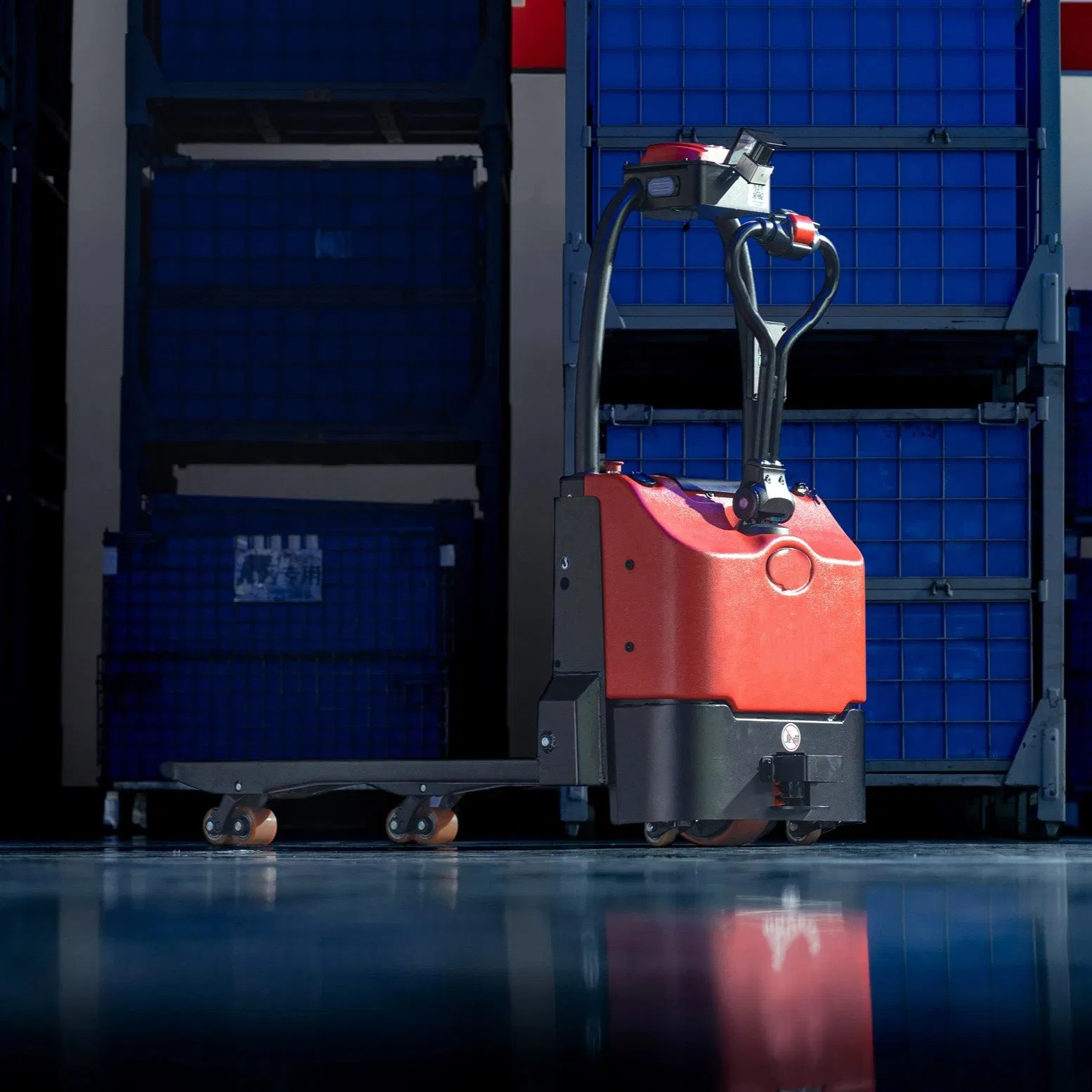 Reliable Autonomous AMR Mobile Robot with Electric Power for Modern Intelligent Warehousing Pallet Transport