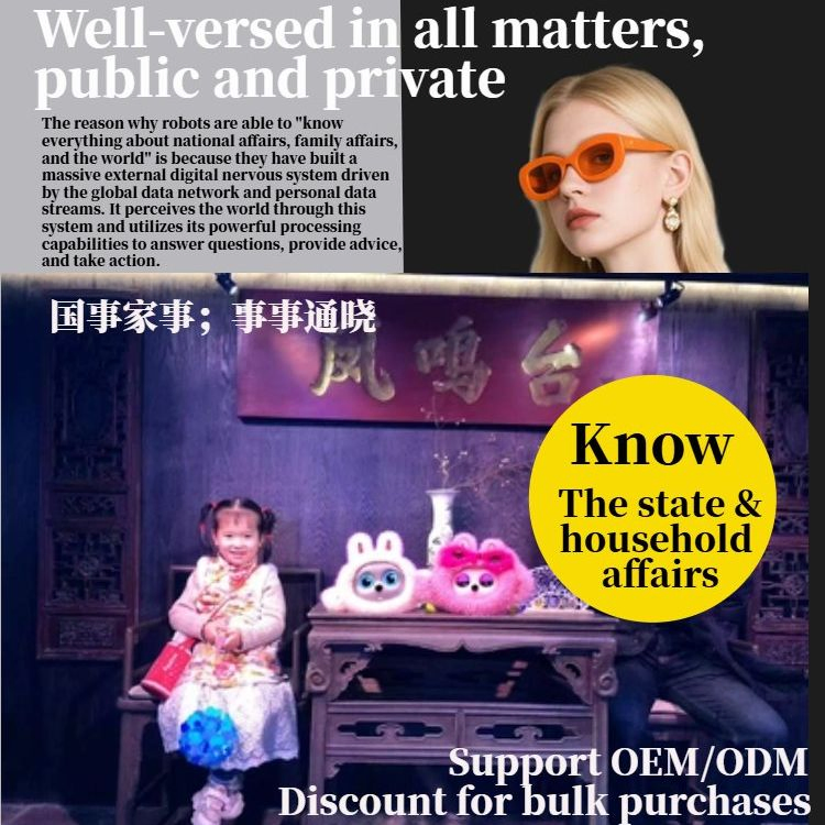 Backed by Global Data-Driven Nervous System Ai Robot Pet