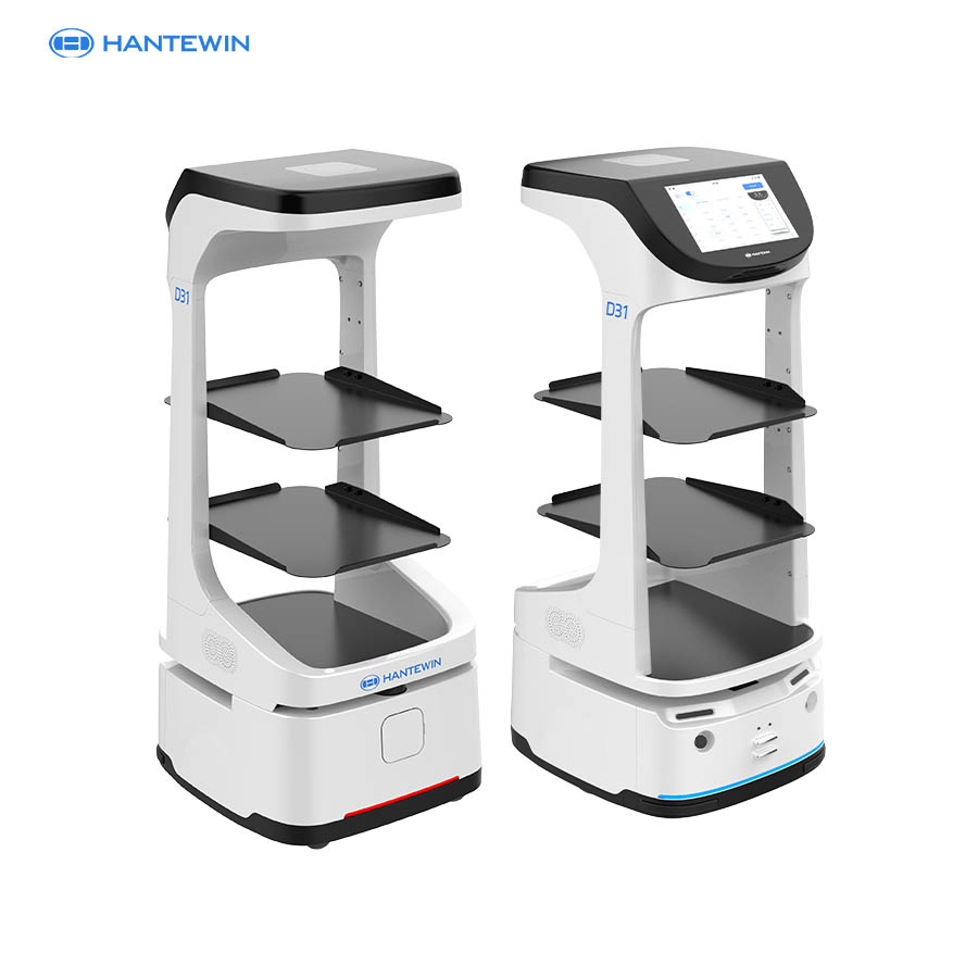 Intelligent Smart Fast Food Delivery Robot with Ai Navigation for Commercial Use