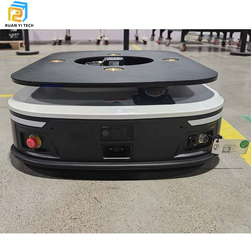 Heavy Load Capacity Magnetic Sensor Agv Warehouse Autonomous Mobile Robot for Warehouse Material Transportation
