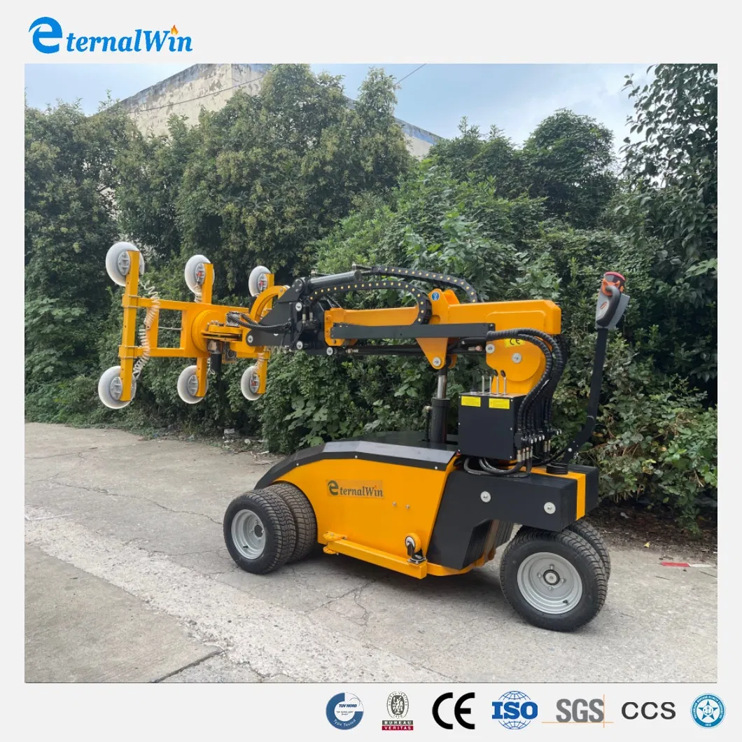 Large Load Capacity 1000kg Glass Sucker Vacuum Lifter Robot for Heavy Glass Transportation
