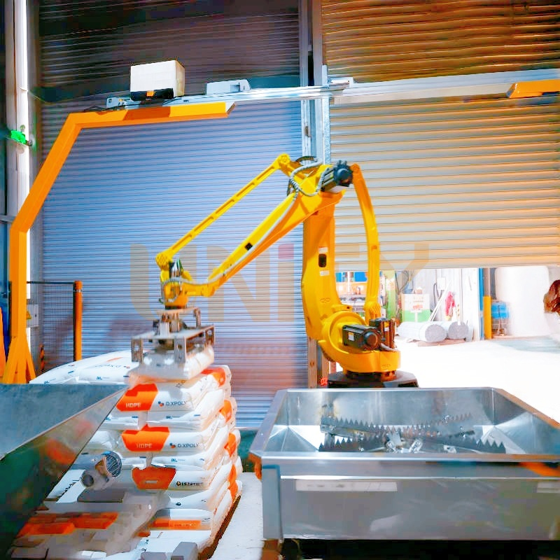 Advanced 25kg Fertilizer Bag Depalletizing Robot for Urea