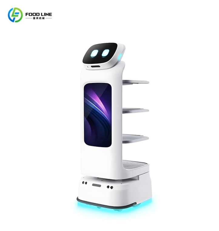 Smart Navigation Restaurant Food Delivery Robot