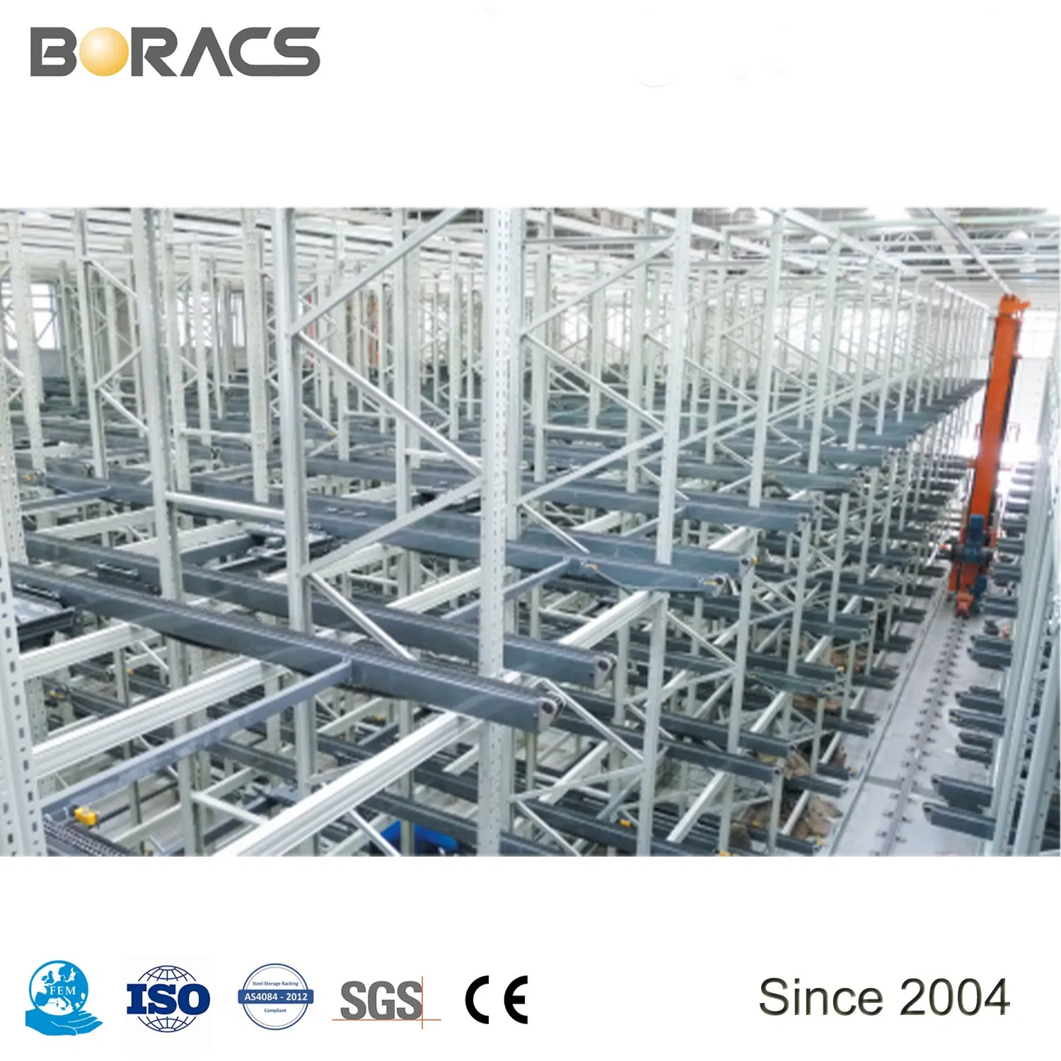 Cheap Heavy Duty Vertical Racking System Automatic Warehouse Robotic Storage Shuttle Racking System