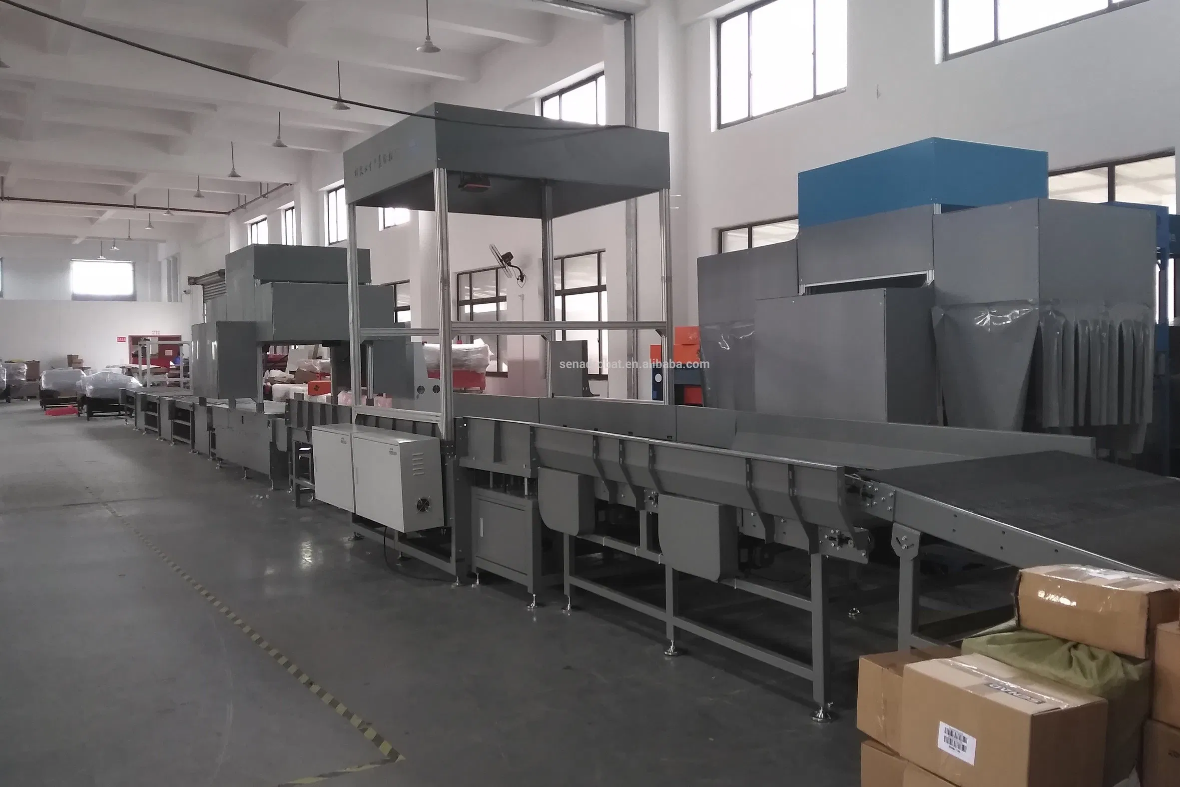 Online Commercial Company Use Sorting Line Automatic Sorting Parcel Sorting Machine/Wheel Sorter Dws System Conveyor