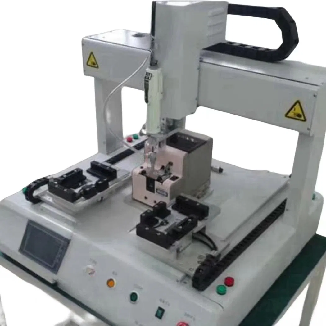 Ra Three-Axis Servo-Driven Optical Eyewear Screw Fastening Robot with Ai Vision Positioning/Torque Calibration System