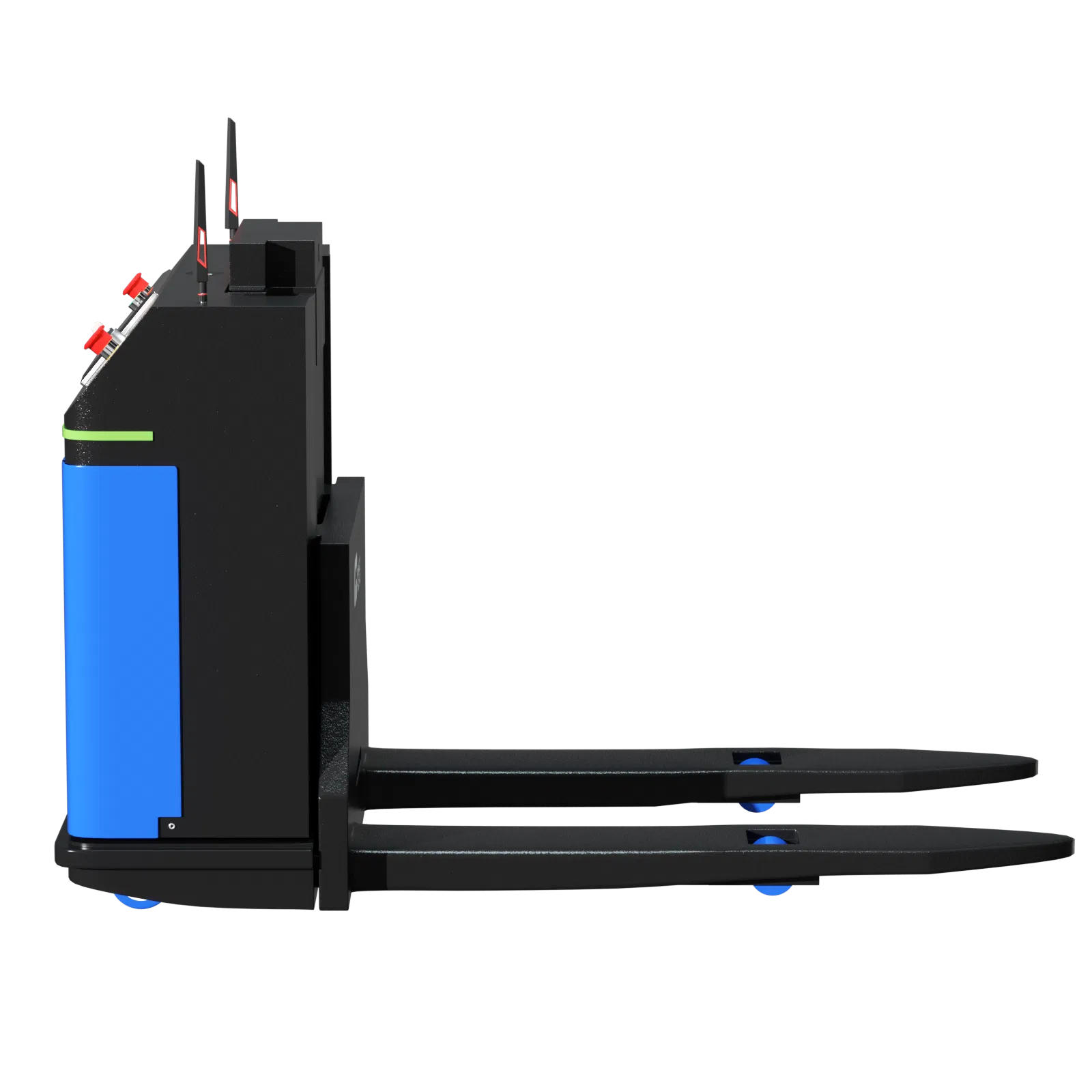 Secure and Efficient Blue Logistics Agv Robot for Heavy Loads