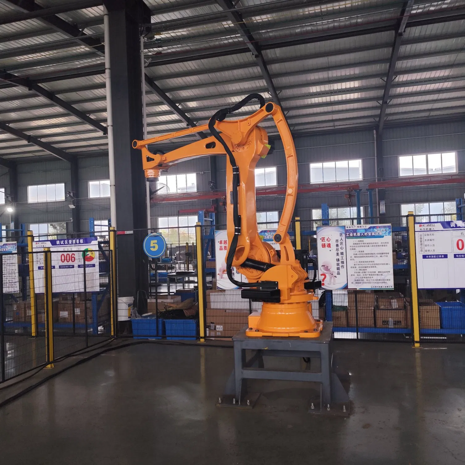 180kg Heavy Load Palletizing Robot in Automatic Production Line