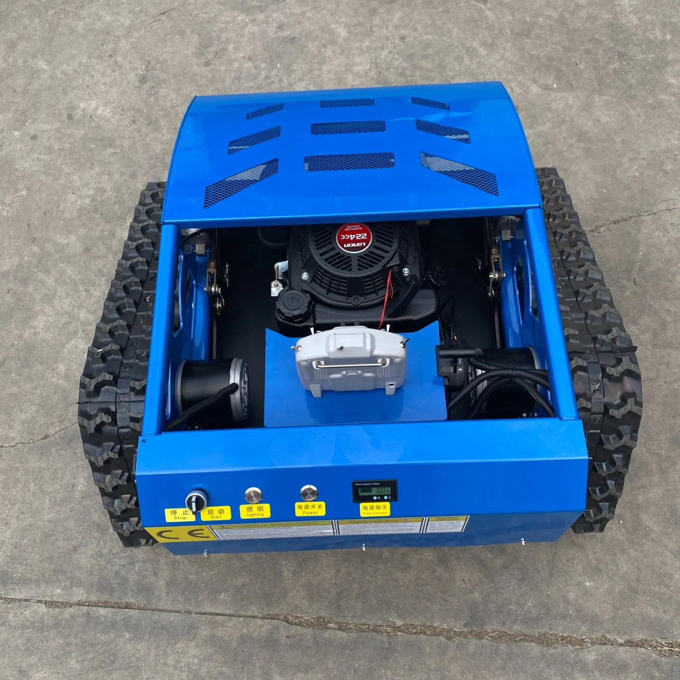 Smart Lawn Mowing Robot with Advanced Navigation Technology for Efficient Grass Cutting