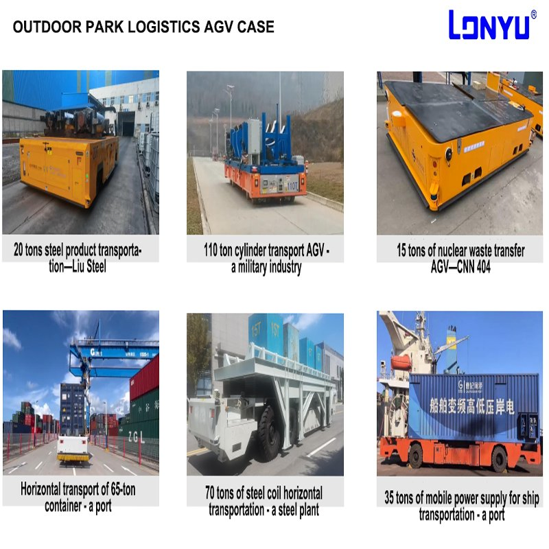 160 Tons Backpack Lifting Heavy Load Agv Robot for Assembly Workshop