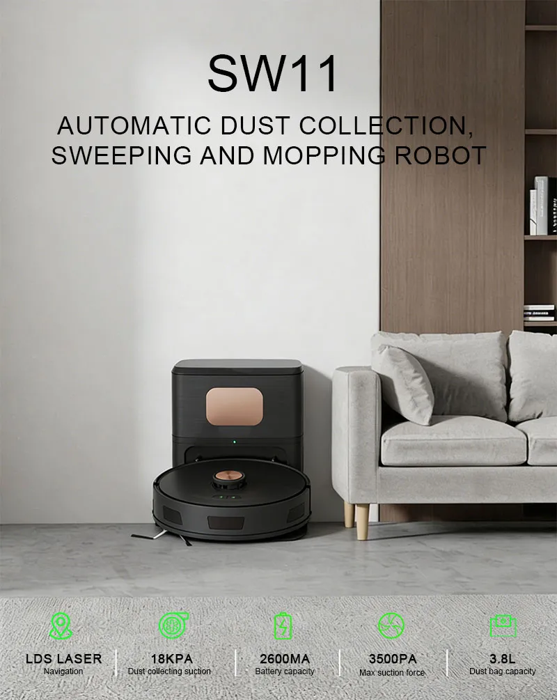 Smart Floor Cleaning Robot Overview