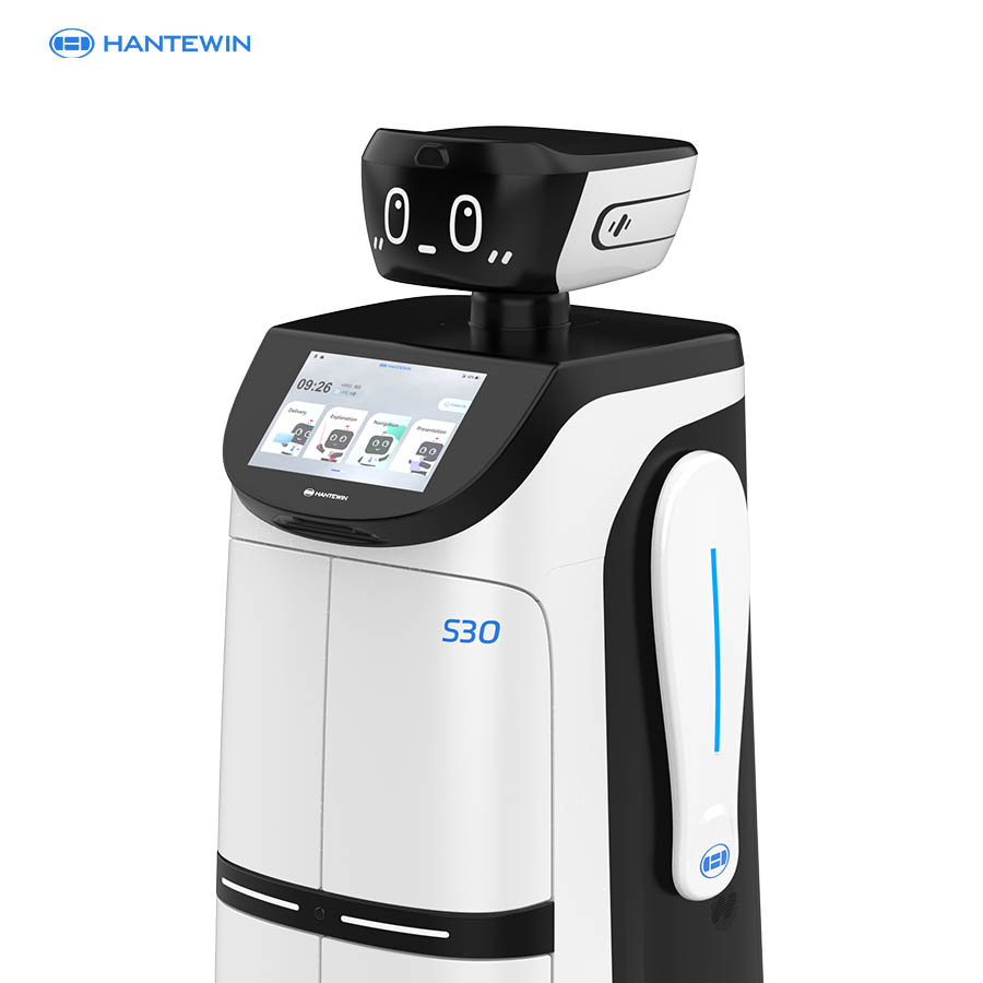 Audio Guide Guest Coordination Intelligent Service Delivery Robot for Airports and Hotel